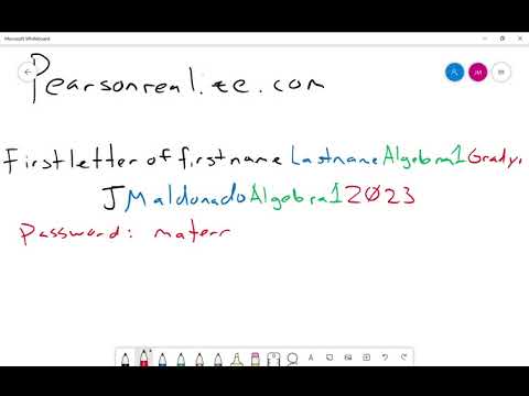 Getting Started Pearson Login Info