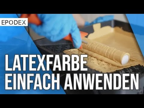 Mit Latexfarbe Wände und andere Oberflächen beschichten | EPODEX
