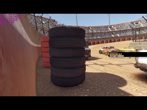 FlatOut 4: Total Insanity - "Derby:  Ice Machine" Test Drive Gameplay [1080p60FPS]