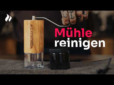 Handmühle reinigen schnell & einfach in 5 Minuten