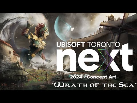 Ubisoft NEXT 2024 Concept Art - "Wrath of the Sea" Timelapse