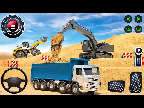 New City Road Construction Simulator game - Construction Game - Android Gameplay