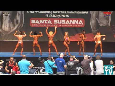 European Amateur Santa Susanna 2016 - Master Women's Physique Open