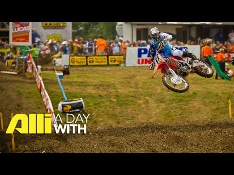 Alli Motocross Videos - A Day With Justin Barcia Racing 450 at Unadilla