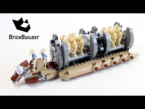 Vidéo LEGO Star Wars 75086 : Le transport de troupes de droïdes