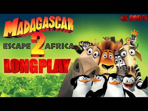 Madagascar Escape 2 Africa Full Game | Longplay 4K 60FPS No Commentary Gameplay