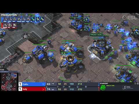 Starcraft 2 Romania  Indy Vs. CuKu Mach 3