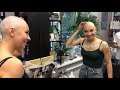 Headshave Full Video Going Bald For D Queens My First Headshave