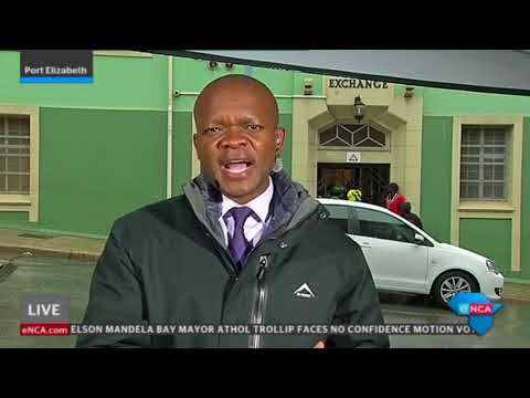 eNCA’s Xoli Mngambi provides an update on the chaotic scenes in NMB chambers