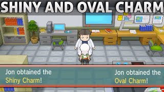 Pokemon ORAS: How To Get The Shiny Charm and Oval Charm! (Omega Ruby Alpha Sapphire)