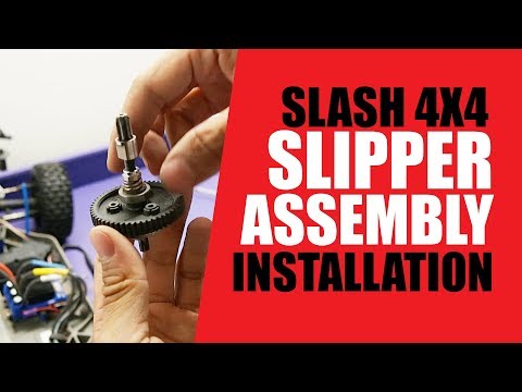 Beginner Tutorial Traxxas Complete Slipper Clutch Assembly Installation adjustment Slash 4x4 TRA6878