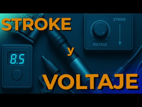 ALL about STROKE and VOLTAGE, in tattoo machines🔥🔥 #tattoo #tattoo