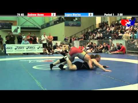 Andrew Howe vs. Logan Storley at 2013 ASICS University Nationals - FS