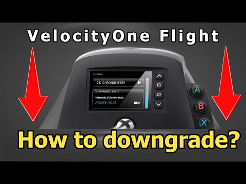 How to downgrade Turtle Beach VelocityOne Flight