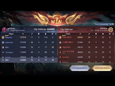 Guild War 15 March 2023 Session 10 - S1 sanctuary vs S5 IMPERIAL - Dynasty Legends 2