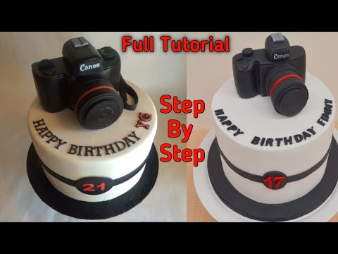 3D CAMERA CAKE | Camera Cake Tutorial | Camera Theme Cake | Seller FactG