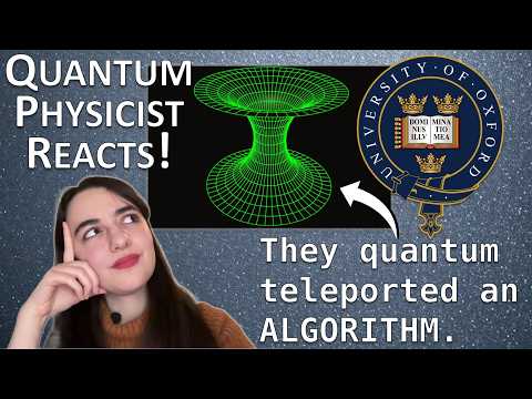 Quantum Physicist Reacts to Oxford Quantum Teleportation ...