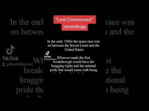 The Last cosmonaut Recording.