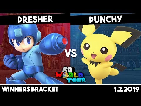 Presher (Megaman) vs Punchy (Pichu) | Winners Bracket | SD World Tour #41