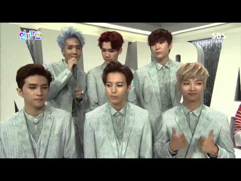 [Full HD] 2014.06.01 VIXX(빅스) - Interview @SBS 인기가요 Inkigayo