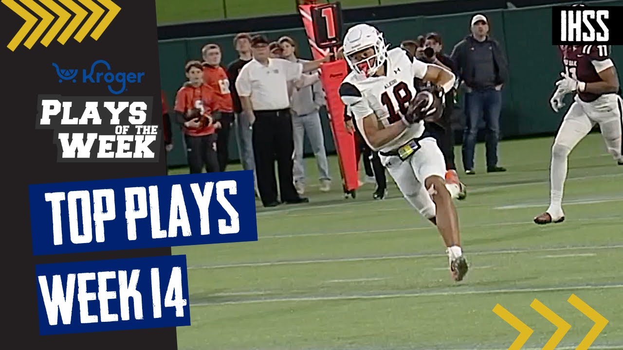 2023 North Texas Area High School Football Plays of The Week: Week 14