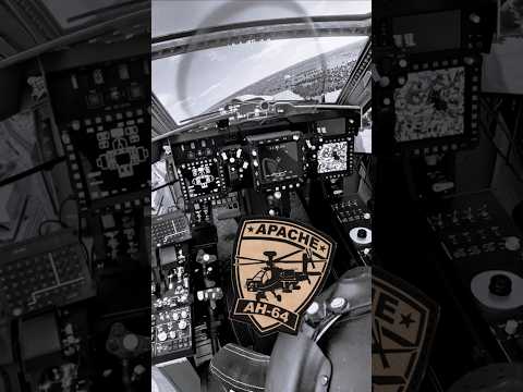 POV from my modular cockpit flying the AH-64D Apache