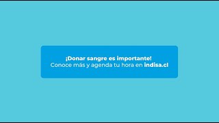 Antes de donar sangre