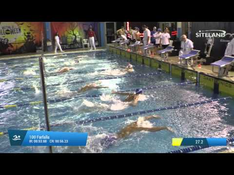 Serie 2 dei 100 Farfalla Ragazzi Maschi - Meeting di Halloween 10Trofeo citta' di Rosa'