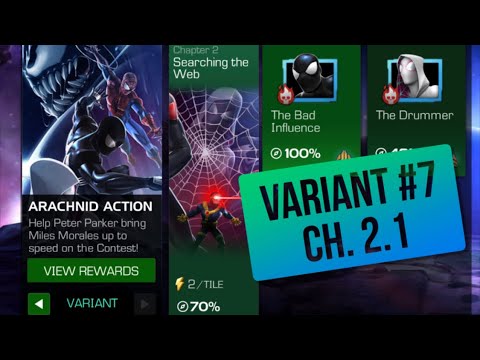 Variant #7 Ch.2.1 vs Sunspot, Wolverine X, Blade, Human Torch, Archangel, Ghost Rider, Spiderman Sym