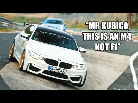 F1 Driver Robert Kubica in BMW M4 on the Nürburgring! | Fast&Fun