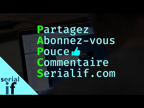 PAPCS : Partagez, Abonnez vous, Pouce (en haut), Commentaire, Serialif.com