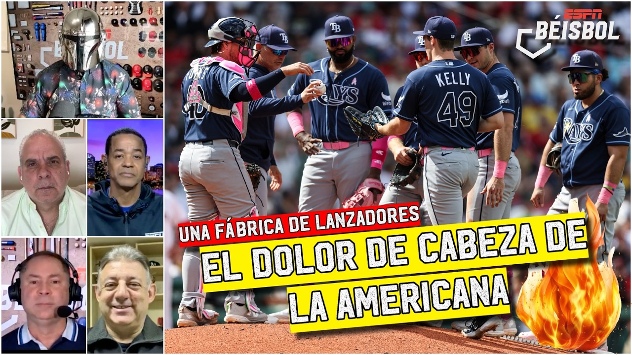 EL TERROR de LA LIGA AMERICANA se llama Tamba Bay Rays, es una FÁBRICA de LANZADORES | ESPN Beisbol