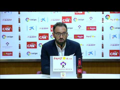 Rueda de prensa de José Bordalás tras el UD Almería vs Getafe CF (0-1)