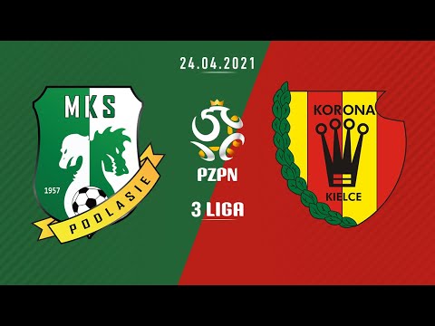 [SKRÓT MECZU] MKS Podlasie Biała Podlaska [3:0] Korona II Kielce [24.04.2021]