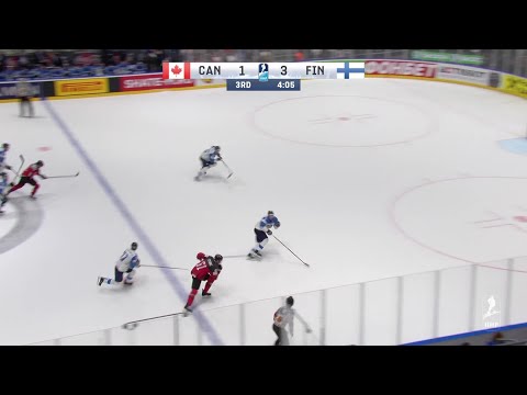 Хоккей Harri Pesonen scores to make it 3-1 Finland