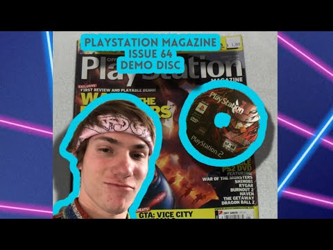 Playstation Magazine PS2 Demo Disc Issue #64 Showcase
