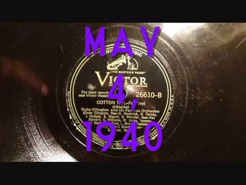 78rpm: Cotton Tail - Duke Ellington and his Orchestra, 1940 - Victor 26610