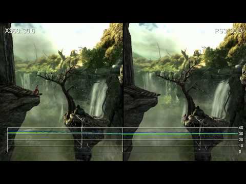 Castlevania: Lords of Shadow Gameplay Xbox 360/PS3 Frame-Rate Tests