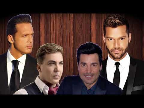 CHAYANNE, RICKY MARTIN, LUIS MIGUEL, CRISTIAN CASTRO Mix Grandes Balladas Romanticas - Sus Mejores