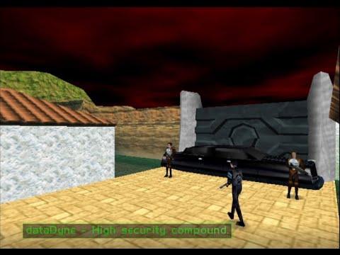 Perfect Dark (N64) Custom Level - dataDyne Compound by Punk7890