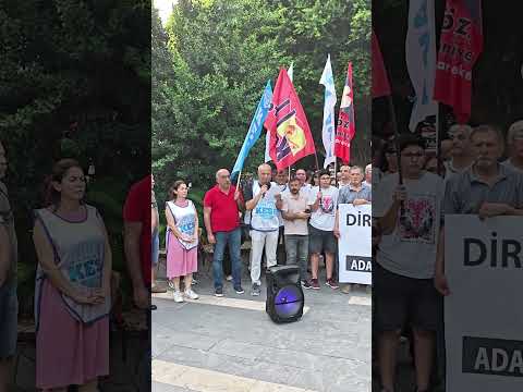 Tutuklanan Madenciler İçin Adana Emek ve Demokrasi Platformu Alana Çıktı.