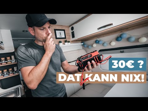 Günstiges Ladegerät für Deinen Campervan - Starterbatterie richtig aufladen