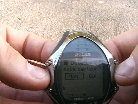comment regler polar rs300x