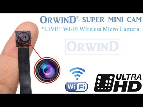 Super small portable hidden camera - orwind o2305nw super mi...