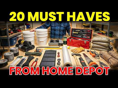 20 Home Depot Items Every Prepper MUST Own Before SHTF!