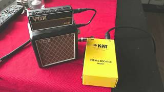 Video thumbnail for KAT DIY Treble Booster Plush Pedal by haraldamsterdam1988