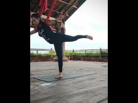 Гамак для флай йоги. Комплект с карабинами и креплением. Гамак для повітряної гімнастики. - фото 1 - id-p1663429863