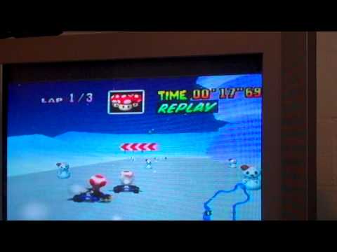 Juniorfan2009 - Mariokart 64 - Frappe Snowland 1lap 33.63