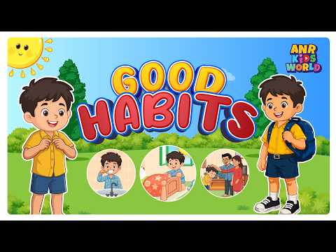Good Habits Daily Routine Video for Kids | Morning Routine | Daily Routine | बच्चों का डेली रूटीन video thumbnail