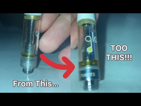 YouTube video about: How to heat up cart with a lighter?
